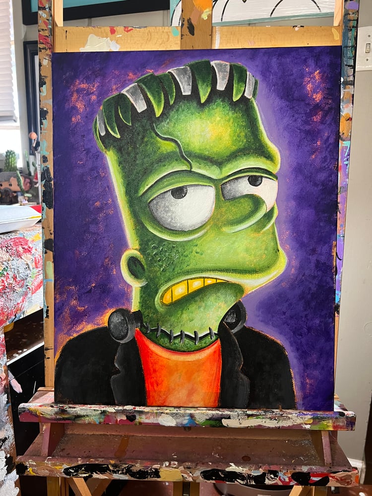 Image of Frankenstein-Bart