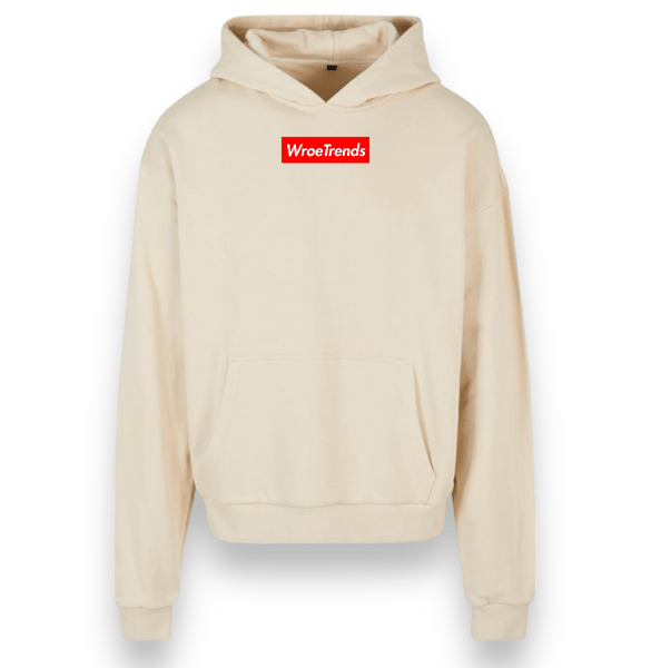Image of SAND RED BOX ULTRA HEAVY HOODIE