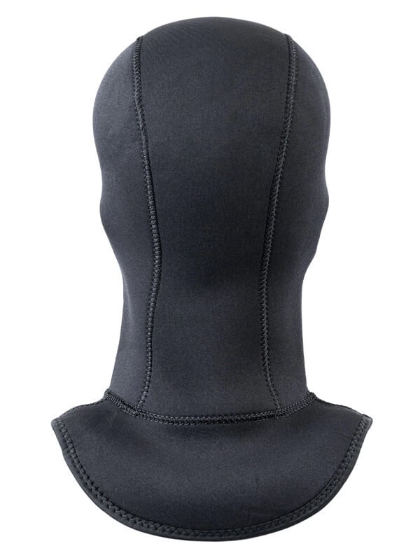 Two bare feet wetsuit hood dive / surf 