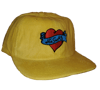 Corduroy Heart Hat Yellow