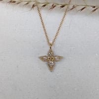 Image 2 of Quad Star Necklace