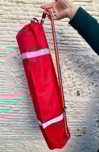 Image 3 of NEW Rain Resistant Yoga Mat Bags with Reflective Bands.