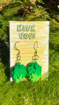 Image 1 of Beer Hop Earrings
