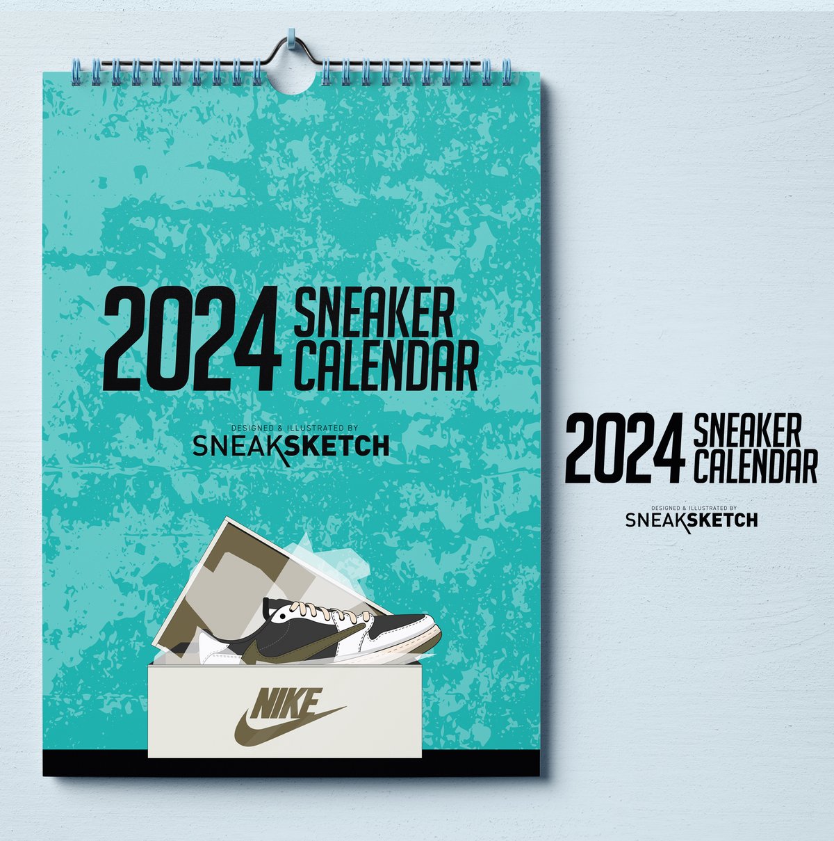 Image of 2024 Sneaker Wall Calendar