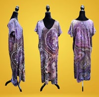 Image 3 of Geode Pattern Women's (XL) Maxi Dress
