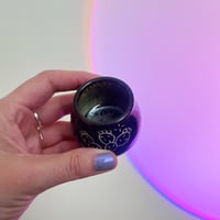 Image 2 of Black/Green Baby Cacti Vase