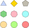 Image of 200 - 2.5 inch Any Shape Stickers