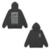 DARK GREY CLASSIC LOGO HOODIE