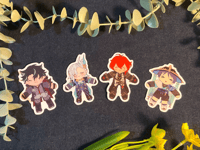 Image 3 of Genshin Paper Shikigami | Keychain
