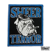 Image of SHEER TERROR "Bulldog King" Embroidered Patch