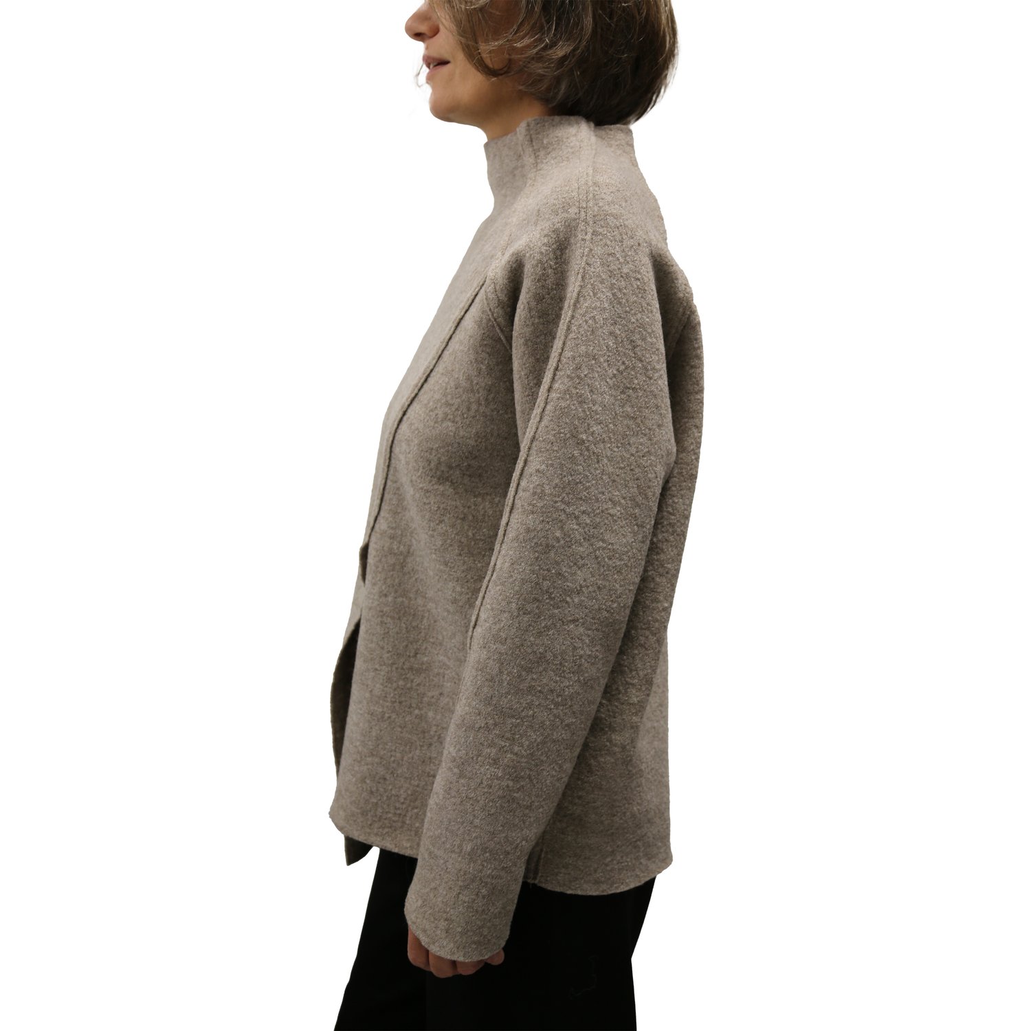 Image of LARGE WOOL FELT SWEATER