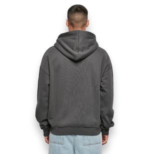 Image of DARK GREY RED BOX ULTRA HEAVY HOODIE