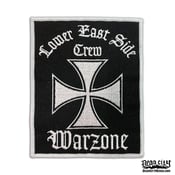 Image of WARZONE "Lower East Side Crew" Embroidered Patch