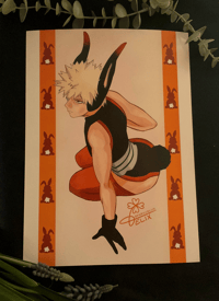 Image 2 of Bunny Bakugou | Art Print