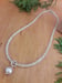 Image of 5HM Prasiolite necklace with Gray Pearl Pendant