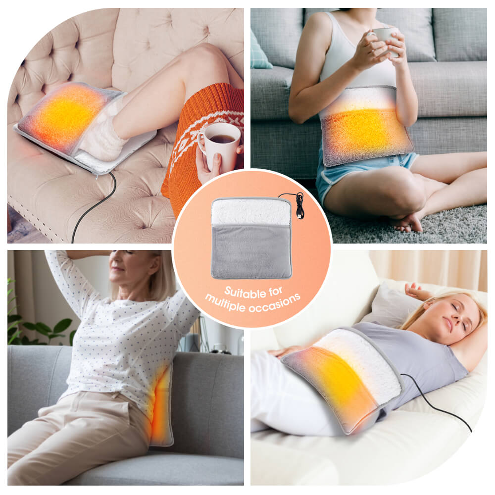 ThermoComfort USB-Powered Plush Foot Warmer