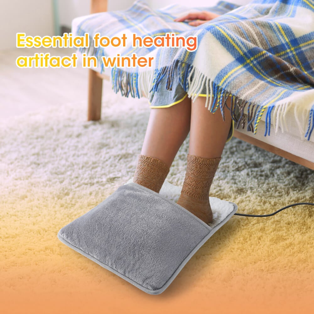 ThermoComfort USB-Powered Plush Foot Warmer