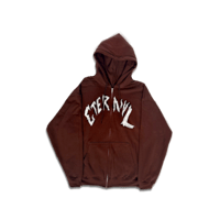 Image 1 of Brown Zip Up