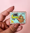 Scooby Doo stamp pins 