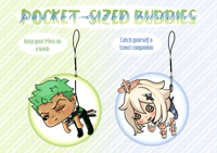 Image 1 of small companions | Zoro | Paimon