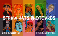Image 1 of Straw Hats PHOTOCARDS
