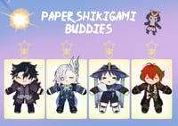 Image 1 of Genshin Paper Shikigami | Keychain