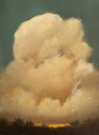 Image 1 of  Original Oil Painting 'Creamy Cloud'