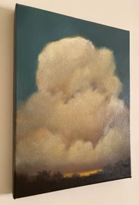 Image 2 of  Original Oil Painting 'Creamy Cloud'