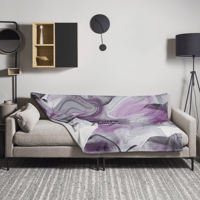 Jesus Not Religion Throw Blanket