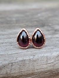 Image 4 of Garnet Studs
