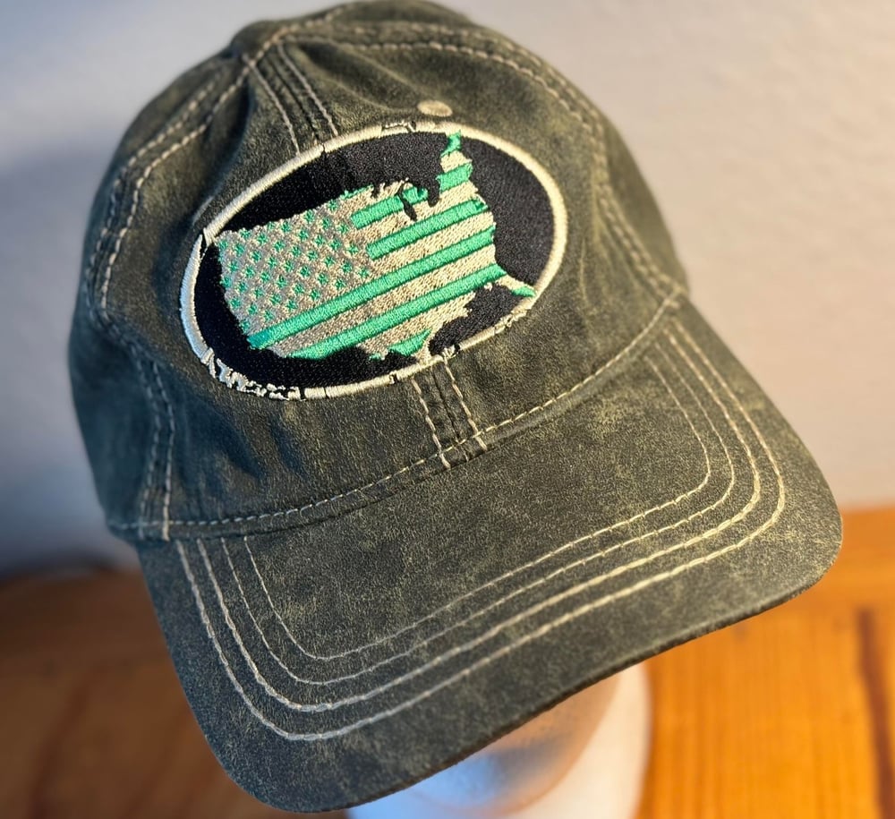 Image of HOME OF THE BRAVE - DISTRESSED HAT