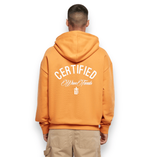 Image of ORANGE ULTRA THICK HOODIE