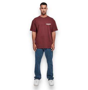 Image of CHERRY ESTABLISHED OVERSIZED TEE