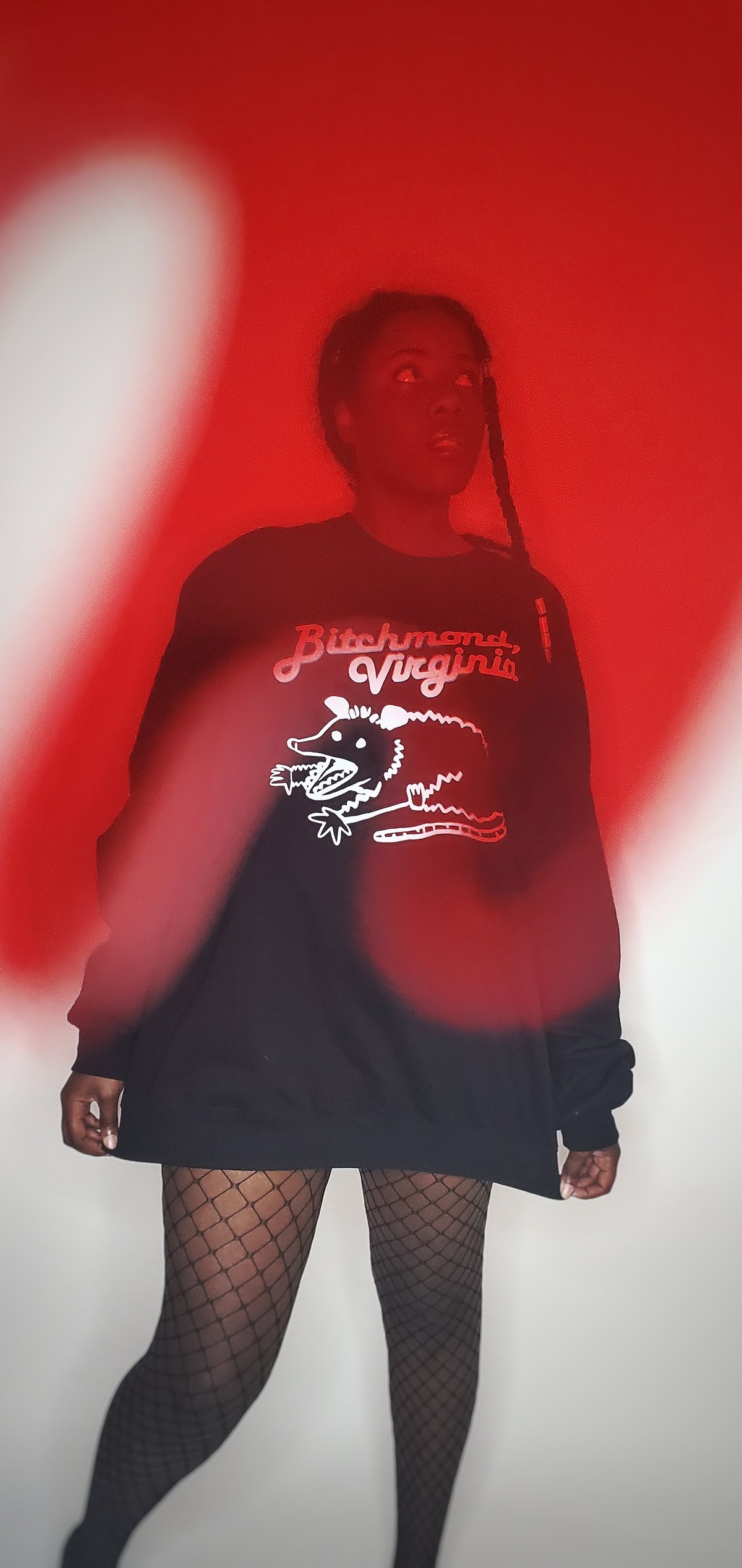 PREORDER - Bitchmond Crewneck in Black