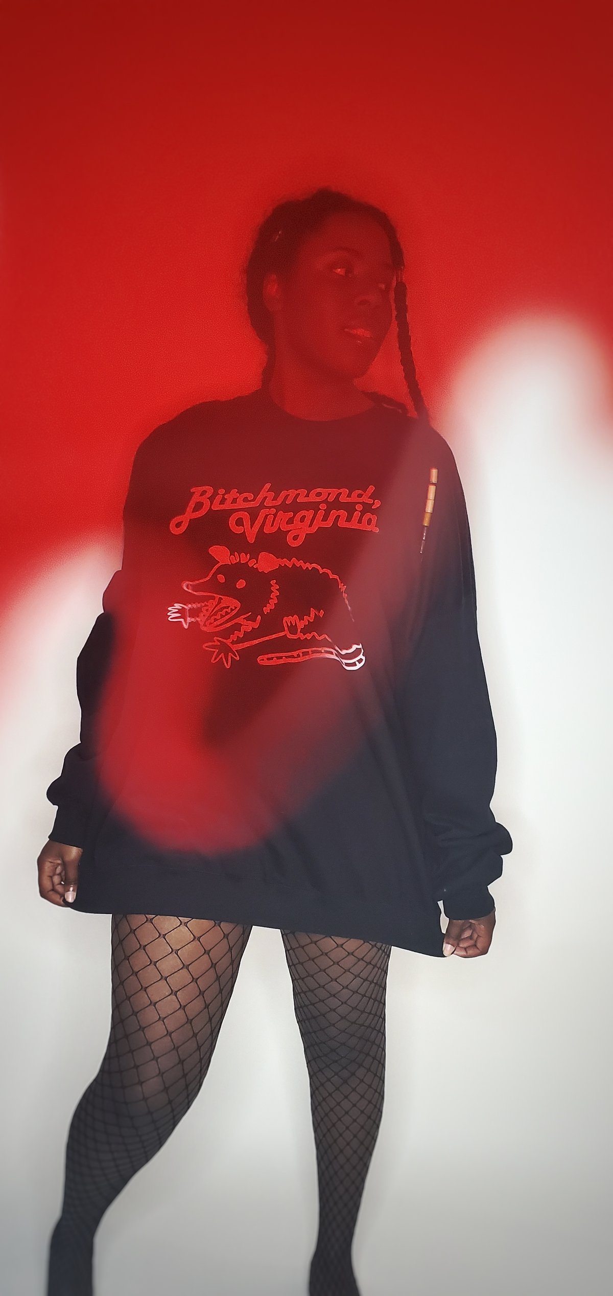 PREORDER - Bitchmond Crewneck in Black