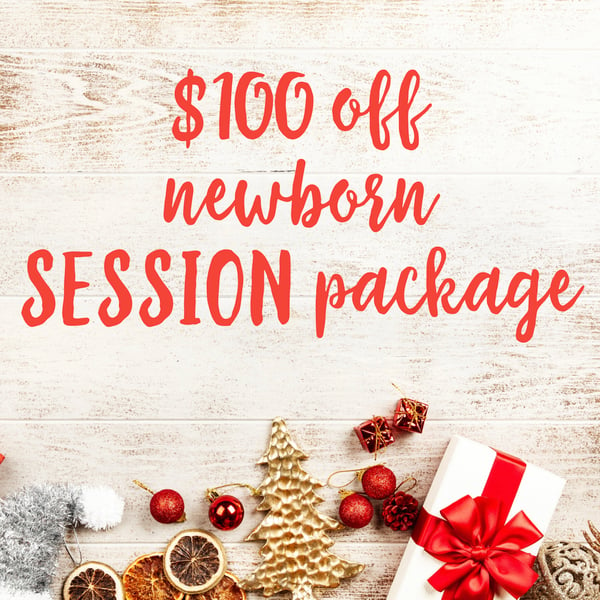 Image of $100 off any Newborn Session Package