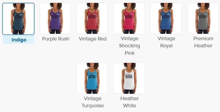 Science Women's Racerback Tank