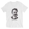 Nietzche Unisex Short Sleeve V-Neck T-Shirt