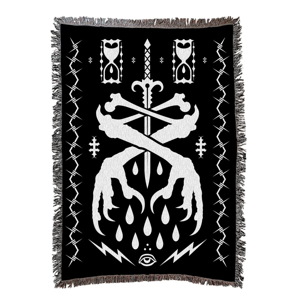 Image of Occult Crow Claw Blanket