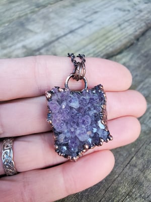 Image of Amethyst Druzy Cluster #1
