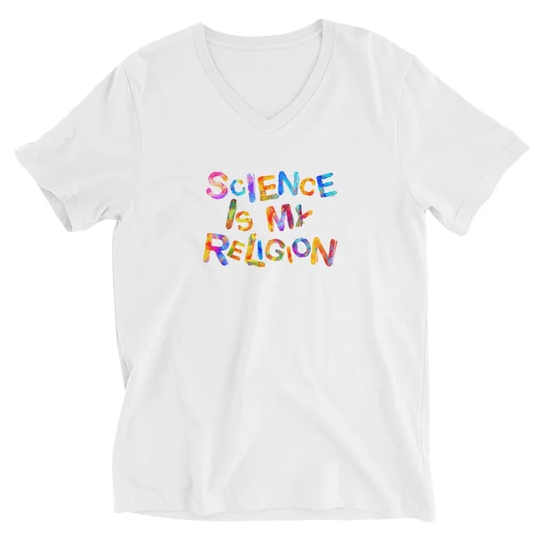 No Religion Unisex Short Sleeve V-Neck T-Shirt