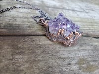 Image 3 of Amethyst Druzy Cluster #2