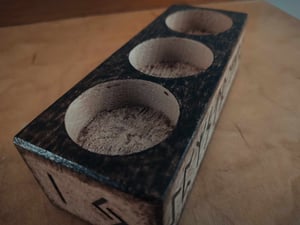 Image of "Elder Futhark" Tealight Holder