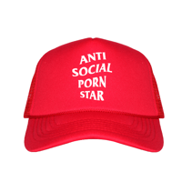 Image 3 of ANTI SOCIAL STAR MESH TRUCKER HAT