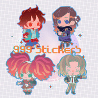 Zero Escape/999 Holographic Stickers