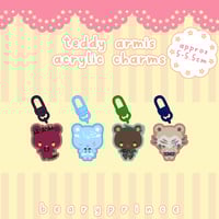 Teddy Armis Acrylic Charms