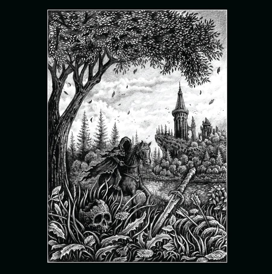 Image of Sceptre of the Fading Dawn - Ritual Echoes in the Distant Forest LP