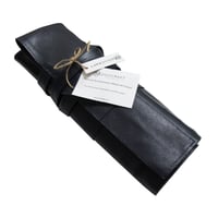 Image 5 of LTD EDITION: MOOJICRAFT ITALIAN LEATHER KNIFE ROLL W/CARRY TOTE