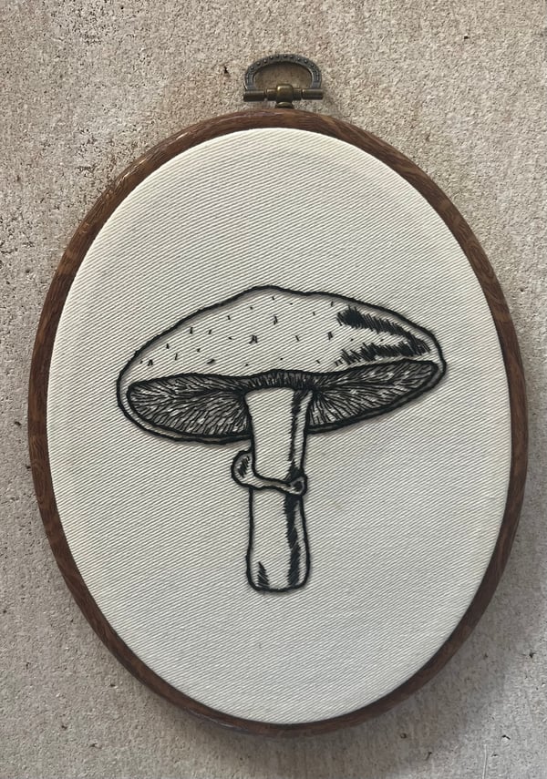 Image of Mushroom Oval Hoop