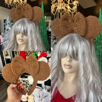 Cozy collection Minnie ears Mocha latte 